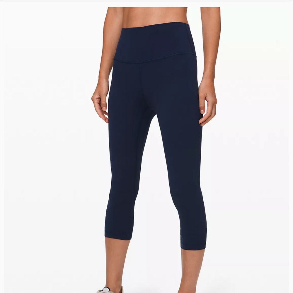 Lululemon Align High Rise Crop Purple